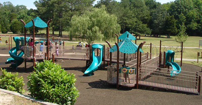 Three Lakes Playground in Henrico county